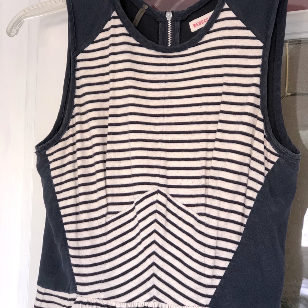 Rebecca Taylor striped dress size xsmall
